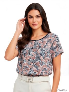 MOLDE BLUSA CERRADA MUJER 2209