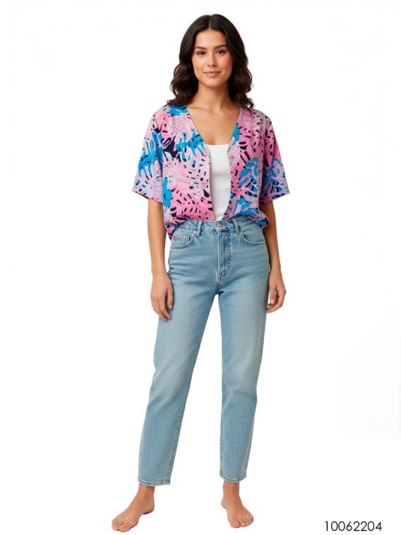 MOLDE BLUSA ESCOTE V MUJER 2204