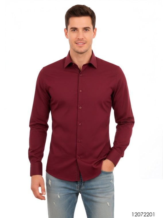 CAMISA SLIM FIT HOMBRE 2201