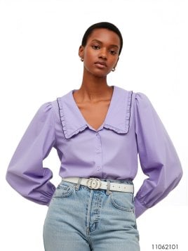 BLUSA CUELLO BEBE MUJER 2102