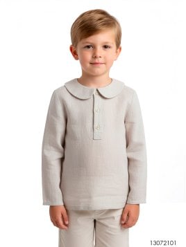 CAMISA CUELLO BEBE NIÑO 2101