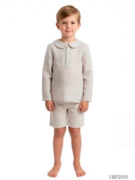 CAMISA CUELLO BEBE NIÑO 2101