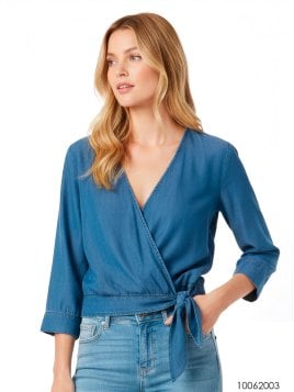 BLUSA CRUZADA MUJER 2003