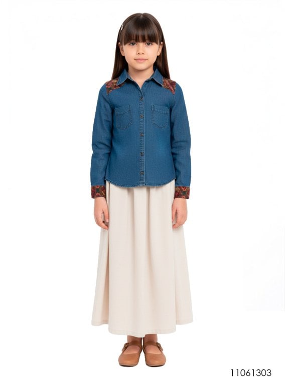 BLUSA CAMISERA NIÑA 1303