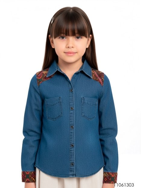 BLUSA CAMISERA NIÑA 1303