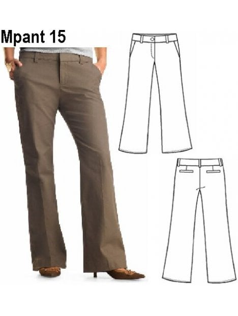 PANTALON CLASICO MUJER 0915