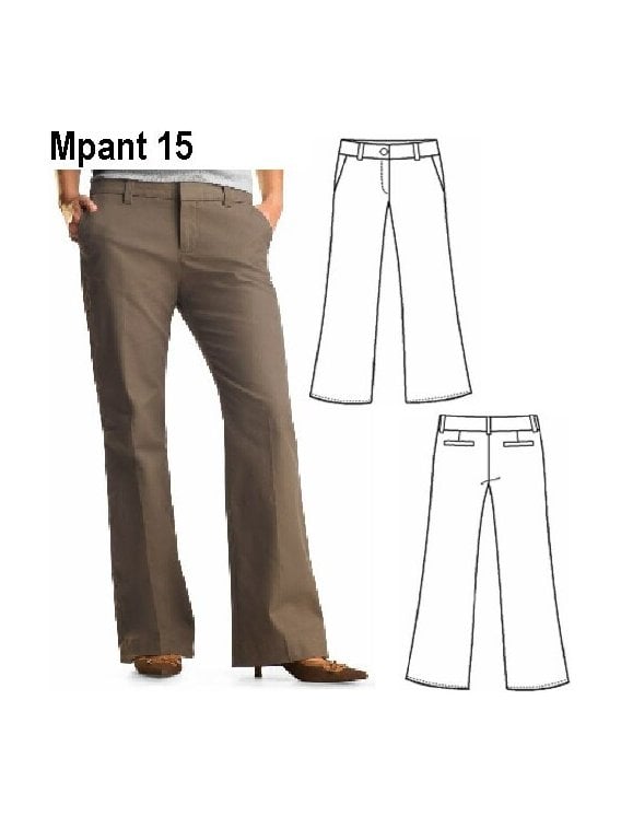 PANTALON CLASICO MUJER 0915