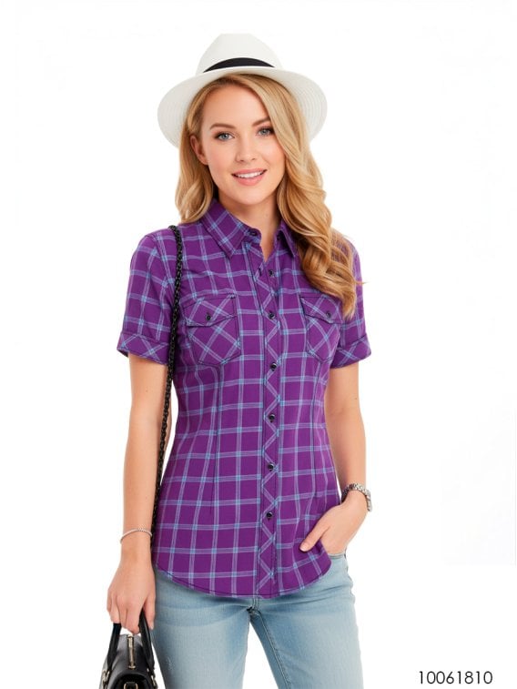 BLUSA CAMISERA MUJER 1810