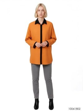 BLUSA CAMISERA OVERSIZE MUJER 1802