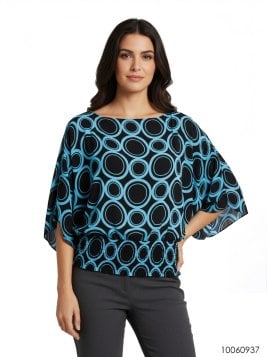 BLUSA MURCIELAGO MUJER,