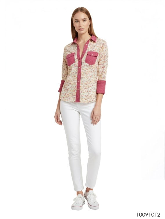 POLERA CAMISERA MUJER 1012