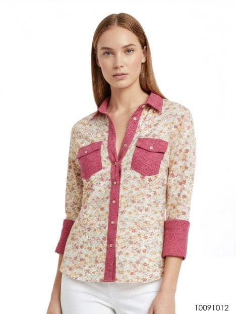 POLERA CAMISERA MUJER 1012