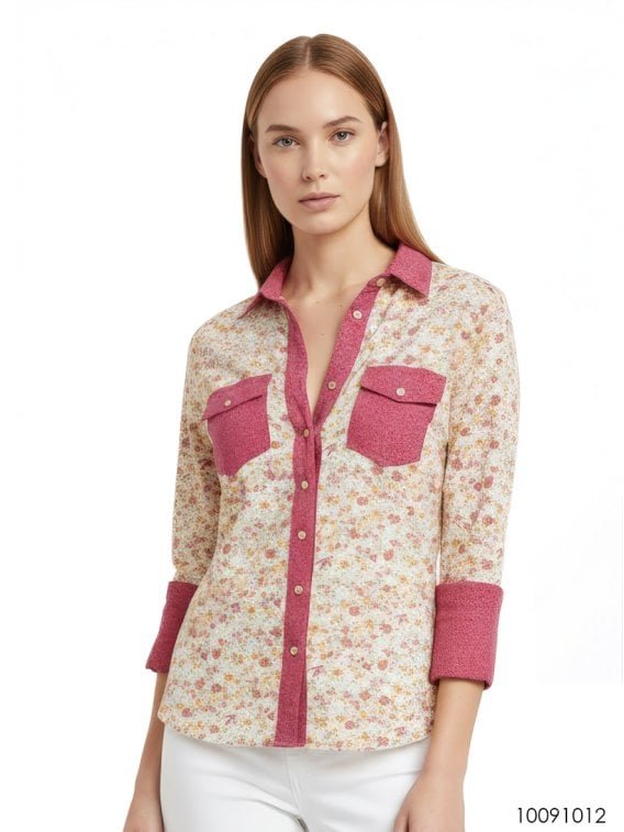 POLERA CAMISERA MUJER 1012
