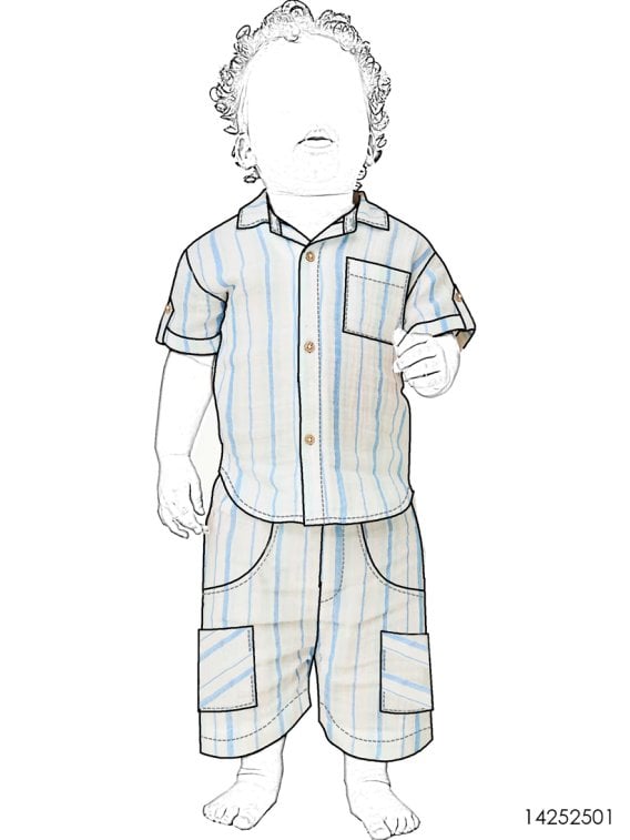 MOLDE CONJUNTO 2 PIEZAS BEBE 2501