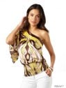 BLUSA UN HOMBRO MUJER 0936
