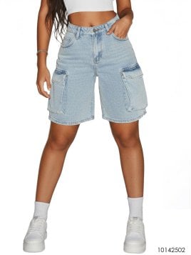 MOLDE SHORT CARGO MUJER 2502