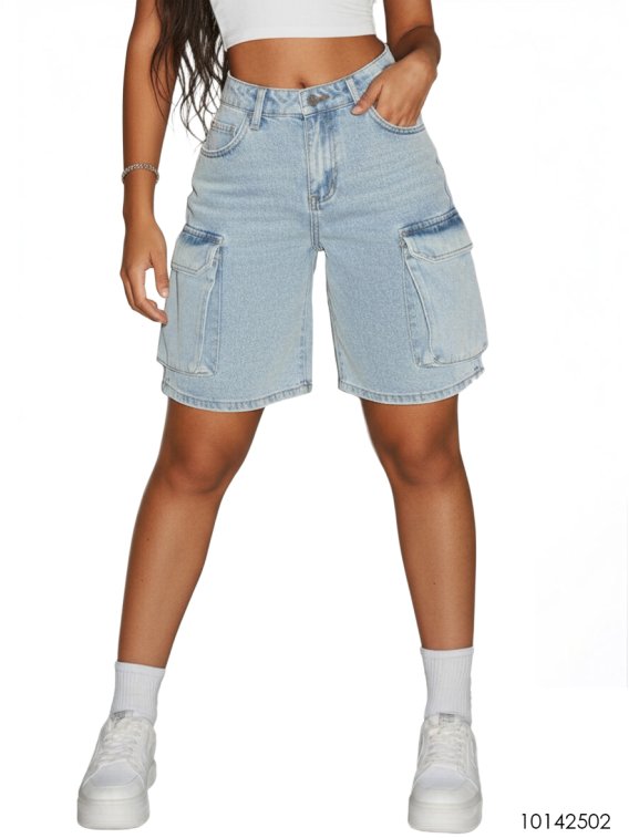 MOLDE SHORT CARGO MUJER 2502