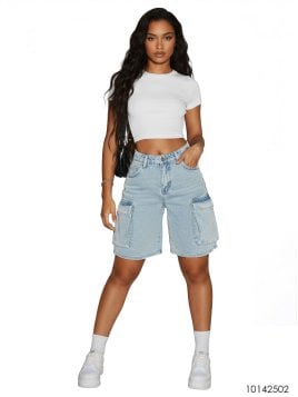 MOLDE SHORT CARGO MUJER 2502