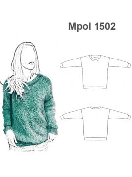 POLERON SWETER OVER SIZE MUJER