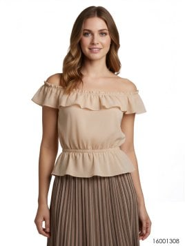 MOLDE BLUSA CAMPESINA MUJER RT 1308