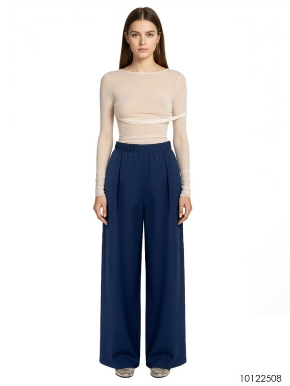 MOLDE PANTALON PALAZZO MUJER 2508