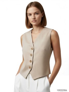 MOLDE CHAQUETA CHALECO MUJER 2506