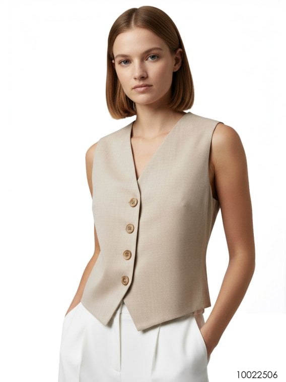 MOLDE CHAQUETA CHALECO MUJER 2506