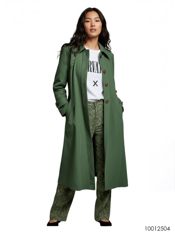 MOLDE ABRIGO TRENCH MUJER 2504