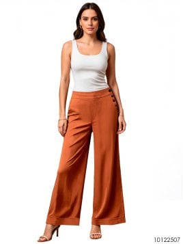 MOLDE PANTALON ANCHO MUJER 2507
