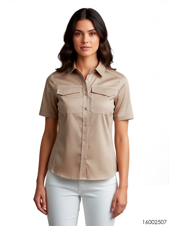 MOLDE TRABAJO BLUSA MUJER 2507