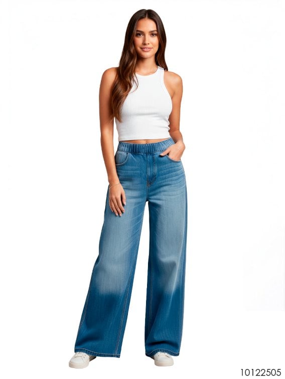 MOLDE PANTALON JEAN MUJER 2505