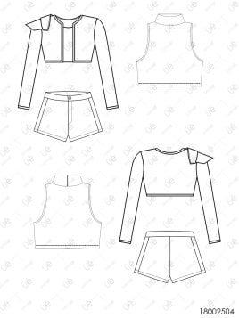 MOLDE DISFRAZ PERSONAJE DE SERIE 2504