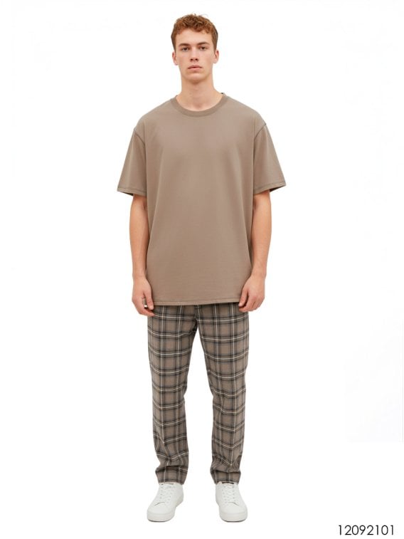 POLERA BASICA OVERSIZE HOMBRE 2101