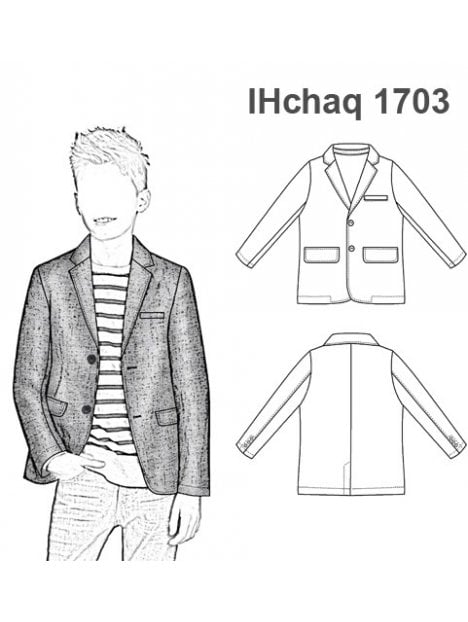 CHAQUETA SEMI FORMAL 