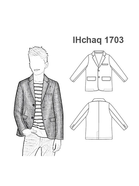 CHAQUETA SEMI FORMAL 