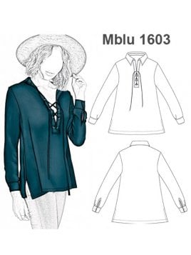 MOLDES PATRONES BLUSA 