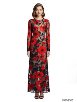 MOLDE VESTIDO MIDI MUJER 2503