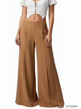 MOLDE PANTALON PIERNA ANCHA MUJER 2504