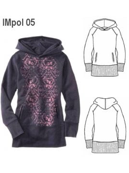 POLERON LARGO NIÑA 0905