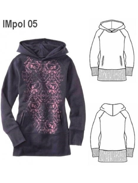 POLERON LARGO NIÑA 0905