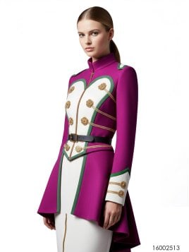 MOLDE FRAC TIPO MILITAR MUJER 2513