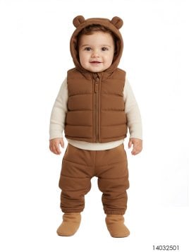 MOLDE PARKA CHALECO BEBE 2501
