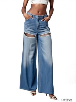 MOLDE PANTALON JEAN MUJER 2502