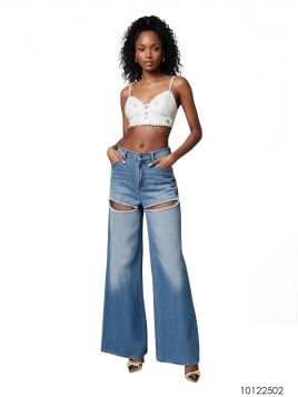 MOLDE PANTALON JEAN MUJER 2502