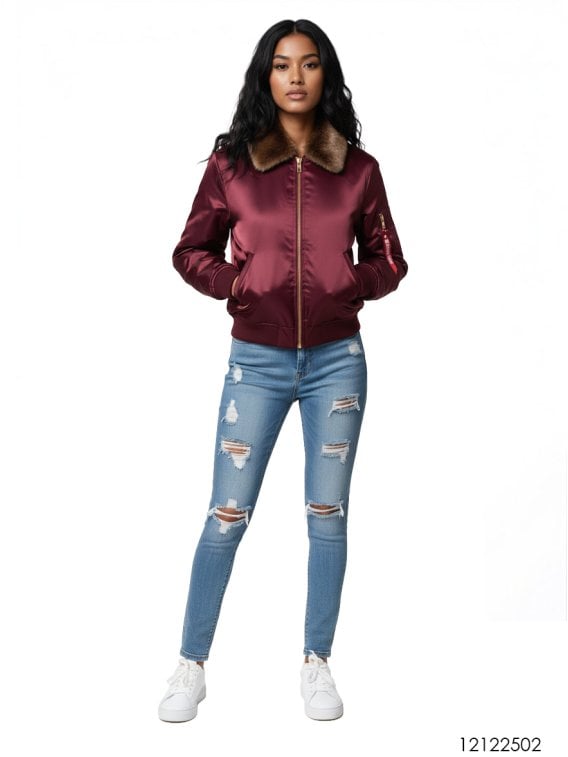 MOLDE CHAQUETA BOMBER NIÑA 2502