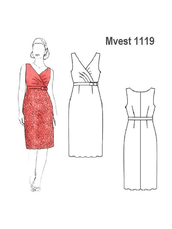 VESTIDO CINTURA ALTA