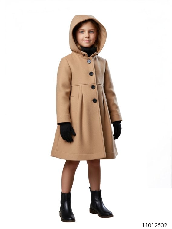 MOLDE ABRIGO CAMPANA NIÑA 2502