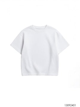 MOLDE POLERA BASICA OVERSIZE NIÑO 2401