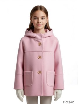 MOLDE ABRIGO BASICO NIÑA 2405