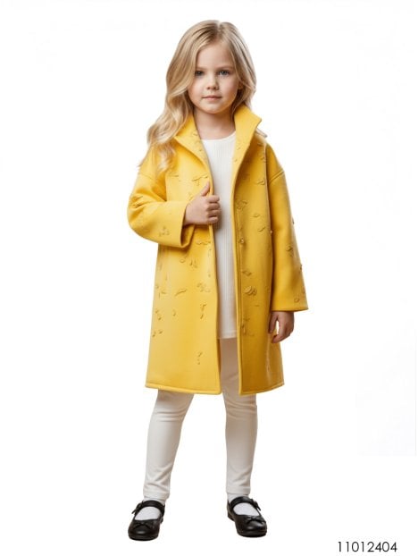 MOLDE ABRIGO BASICO NIÑA 2404